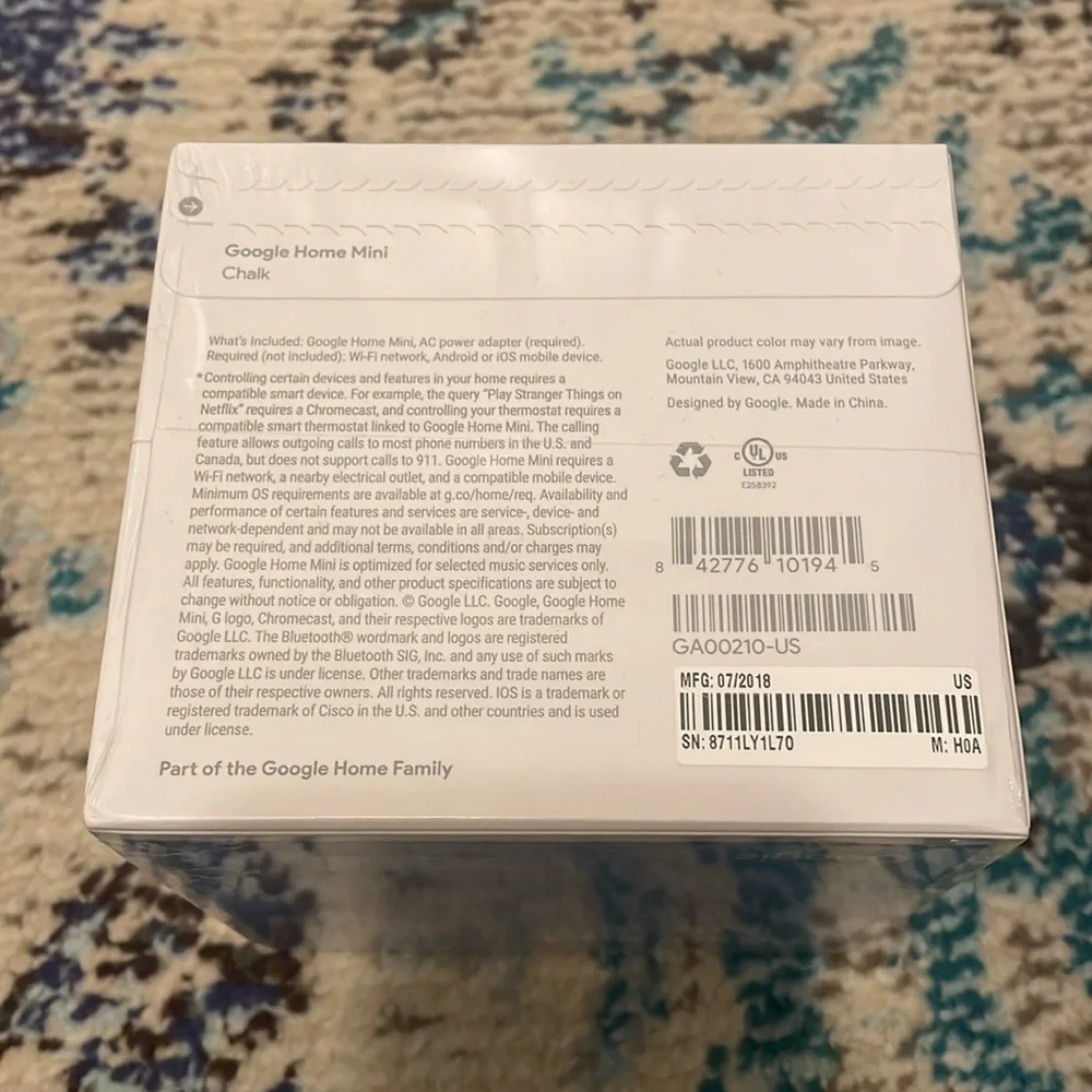 NIB Google Home Mini